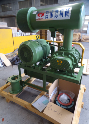 RPM1500 DN150 50Kpa Three Lobe Roots Blower برای تصفیه آب، تصفیه فاضلاب، آبداری و پرورش ماهی