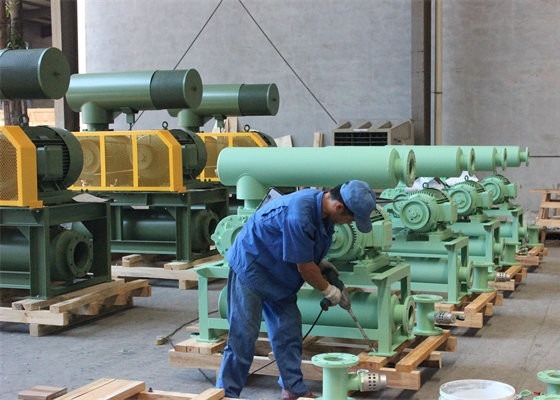 BK7011 حجم هوا:22.10m3/min, فشار: 80Kpa, ولتاژ و فرکانس: 380V& 50Hz, سه لبه ریشه های تنفس کننده برای آب درمان