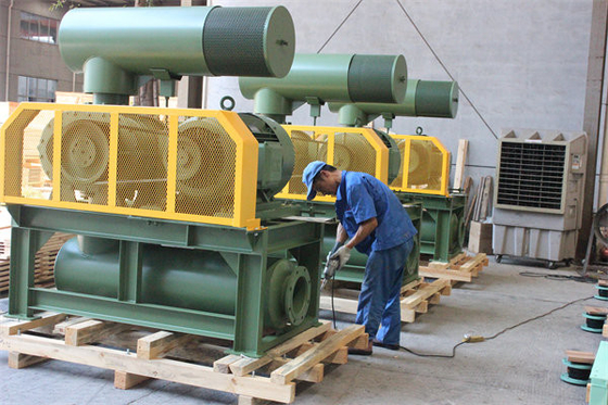 دمنده چرخشی 60KPA سه لوبی برای حمل و نقل گاز