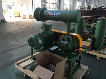 10-50 Kpa ارتش سبز BK6015 سه لبه ریشه های انفجار برای تصفیه آب فاضلاب