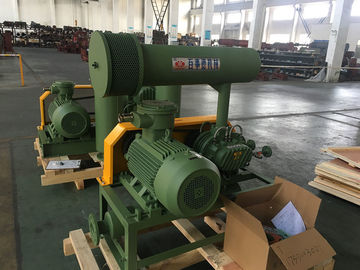 10-50 Kpa ارتش سبز BK6015 سه لبه ریشه های انفجار برای تصفیه آب فاضلاب