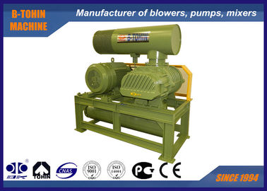هوا خنک کننده سه لوب سیمان فشار قوی دمنده دمنده 22-160kw ظرفیت بالاتر