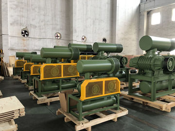 18.5KW 0.04Mpa Three Lobe Roots Blower کاربرد برای انتقال پنوماتیک پودرها، دانه ها و غیره