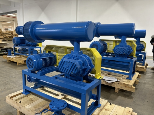 ریشه های فشار قوی چرخشی سه لوب دمنده با راندمان بالا 60-100kpa