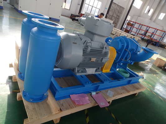 دمنده روتس استیل ضد زنگ DN40 0.42-1.42 متر مکعب بر دقیقه برای گاز خاص