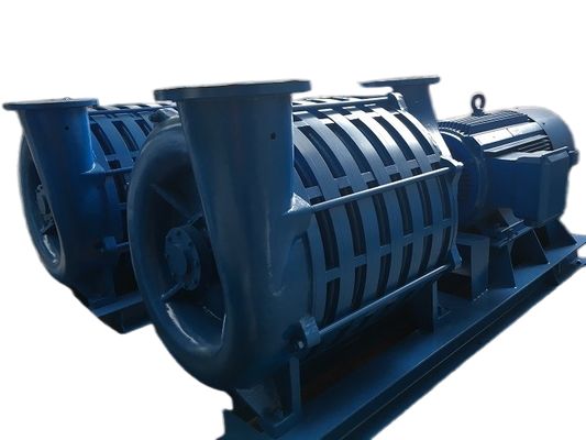 98KPA 40m3/min جریان، چند مرحله ای Centrifugal Blowers برای احتراق هوا ، فن فلش هوا centrifugal