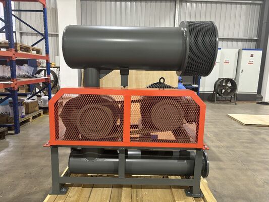 دمنده روتاری لوب ریشه با طراحی سه لوب و خنک کننده آبی برای عملکرد پیشرفته در کاربردهای صنعتی