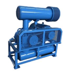 پمپ خلاء Roots Blower مدل BV10034 با ابعاد ورودی و خروجی DN350 برای ظرفیت هوای خلاء در صنایع مختلف