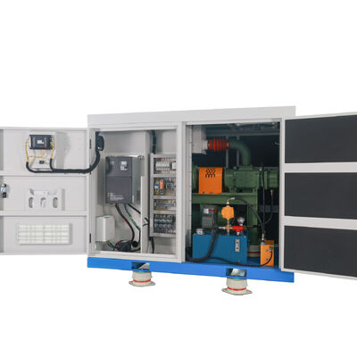 BLG360RB-II، فشار 100 تا 150 Kpa101.2-196.4m3/min جریان هوا، 1800-3100 RPM سرعت، یکپارچه Skid نصب شده هوشمند پیچ و مهار