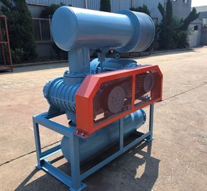 5.5-22kw کوچک ریشه های تنفس کننده سه لوله آهن ریخته برای ماشین فشار