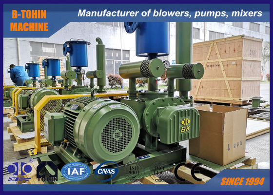 پمپ خلاac ریشه های DN125 5 "12.37m3 / min 22KW -65KPA