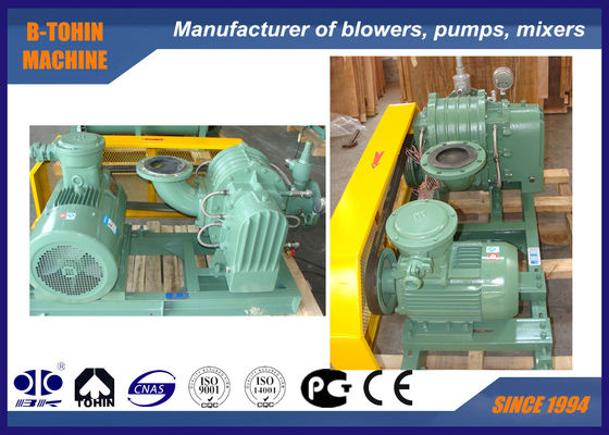 7.96-18.78m3 / min ریشه های بیوگاز دمنده برای گاز زیست محیطی با نوع خنک کننده آب