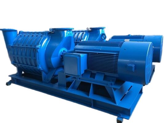 D130- (1.5-2.0)، 130 m³/min جریان ورودی، سرعت 2950 دور در دقیقه، دمنده گریز از مرکز چند مرحله ای