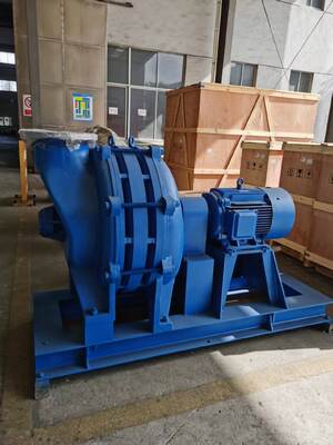 D250 سری 250 m3/min جریان ورودی اتصال انتقال چند مرحله ای حفاظت از محیط زیست Centrifugal Blower