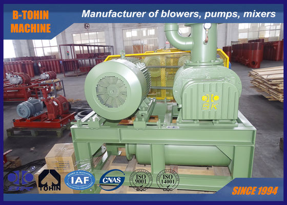 8" فشار منفی هوا 41.09m3/min -70KPA 75KW پمپ Root Blower