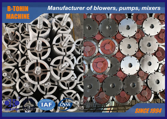 HC 0.59m3/حداقل 0.5kgf/Cm2 اندازه DN32 دمنده هوا روتاری 0.75KW
